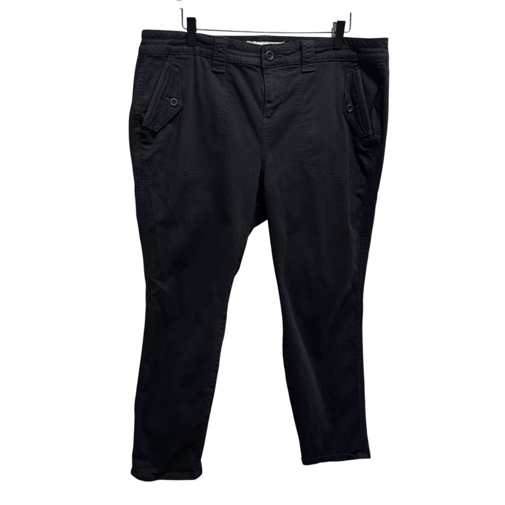 Torrid Black Cotton Skinny Legs Size 16